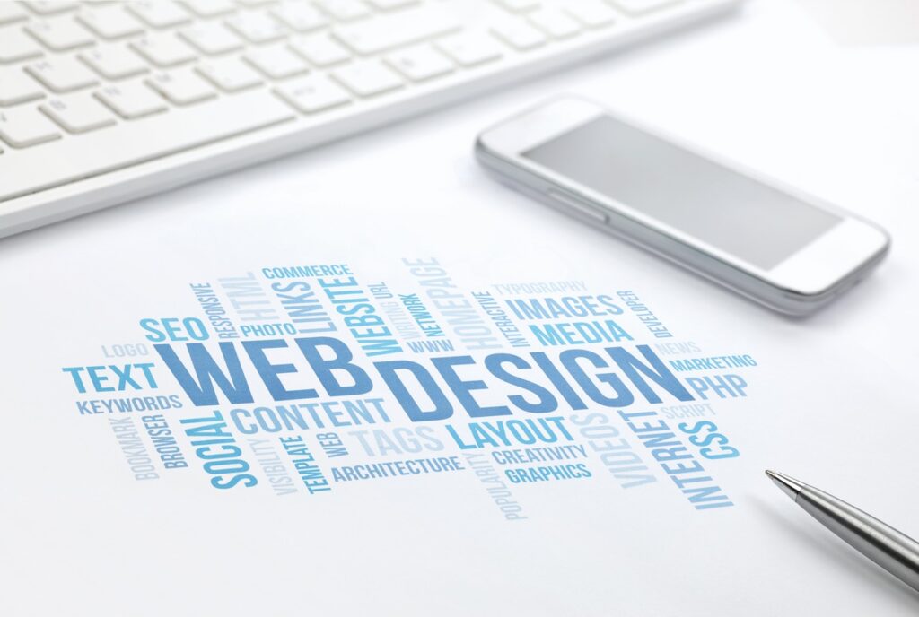 WEB OPTIMIZED web design business concept word cloud print docum 2026 01 08 08 26 34 utc