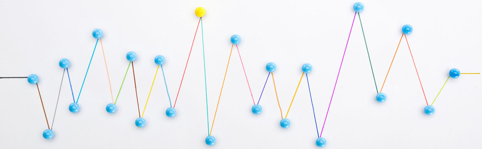 top view of colorful connected drawn lines with pi 2026 03 11 07 04 19 utc