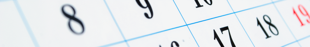 close up of calendar page with black dates 2026 03 17 20 11 27 utc